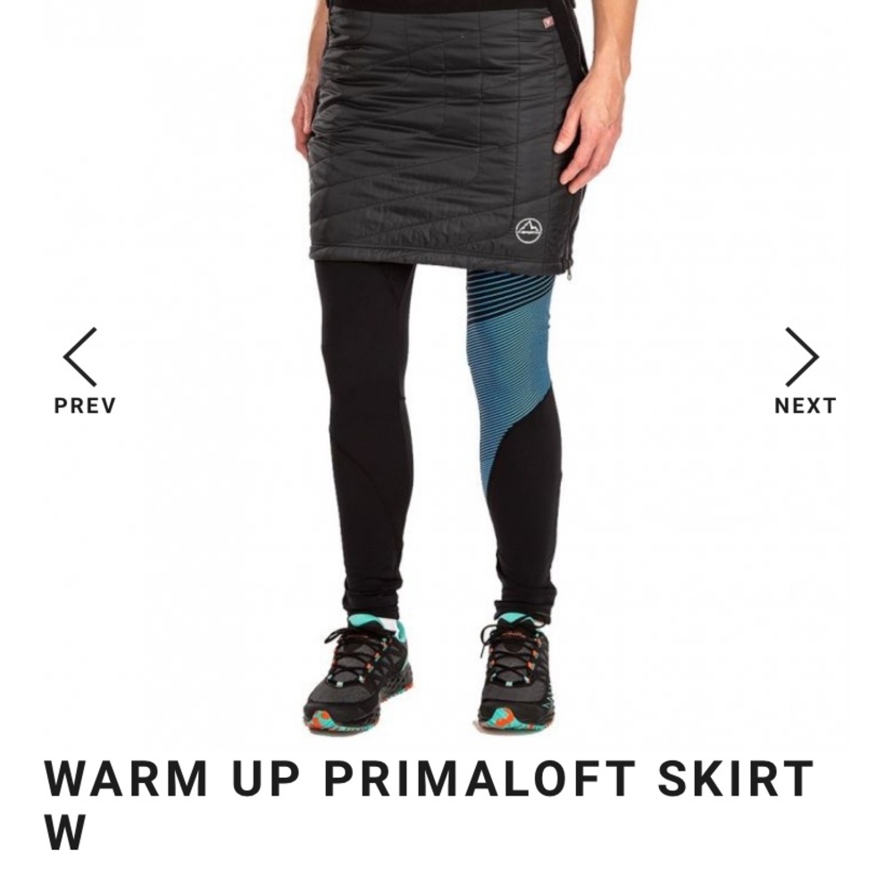 La Sportiva Warm up Primaloft skirt